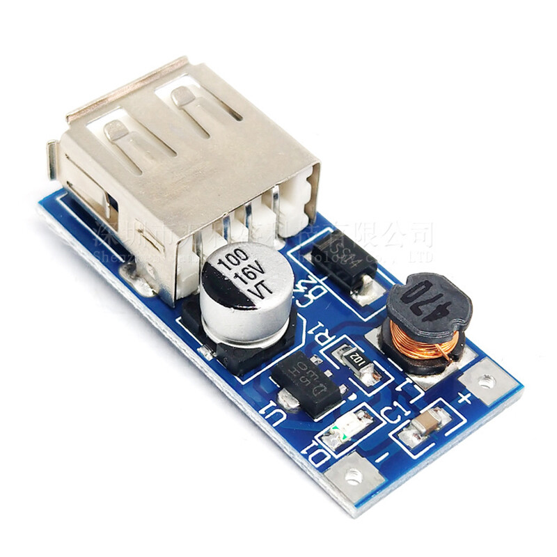 Booster board DC-DC 0.9V-5V to 5V boost converter power module
