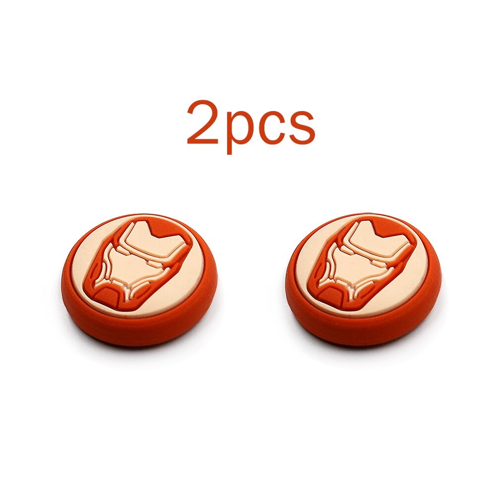 PS5 2PCS Thumb Grip Caps Playstation4 NS Switch Pro Controller Joystick Cap Silicone Rubber Individual Thumb Grip Caps  M4