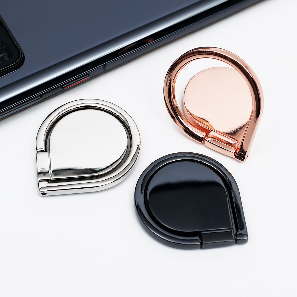 360° Mobile Phone Ring Bracket Drop-shaped Ring Mobile Phone Magnetic Suction Bracket Portable Car Mobile Phone Bracket Universal