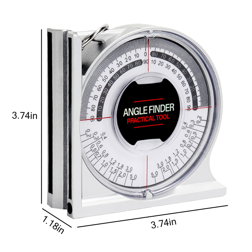 Từ Góc Định Vị Dốc Thước Đo Độ Nghiêng Dọc Cấp Meter Đồ Đo Độ Nghiên Khảo Sát Xách Tay Đo Đo Công Cụ Dốc Định Vị
