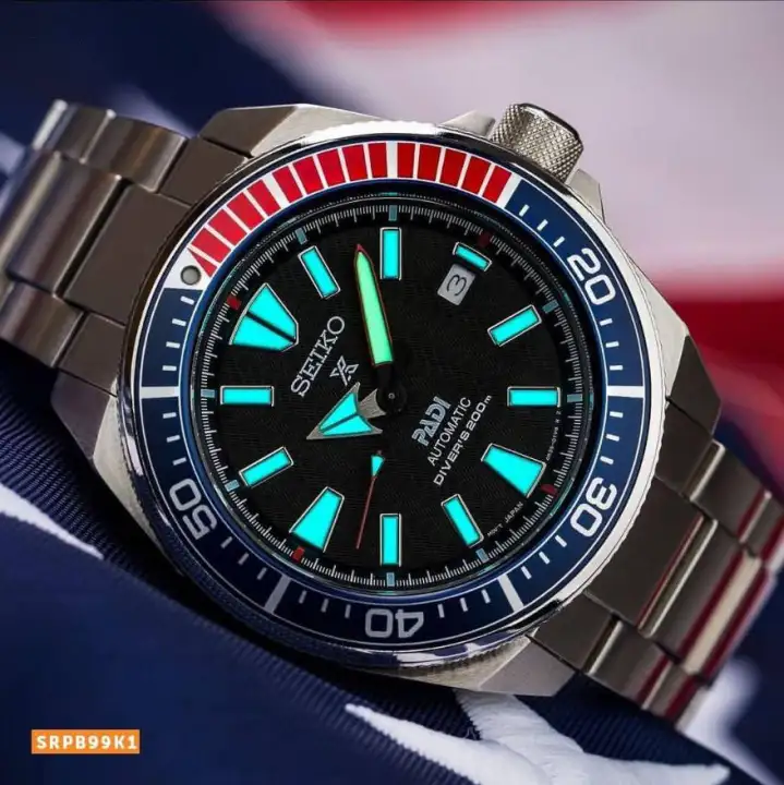 seiko padi automatic diver