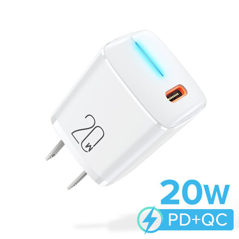 【Mini 20W PD】QOOVI USB Type C Charger Portable Quick Charge Wall