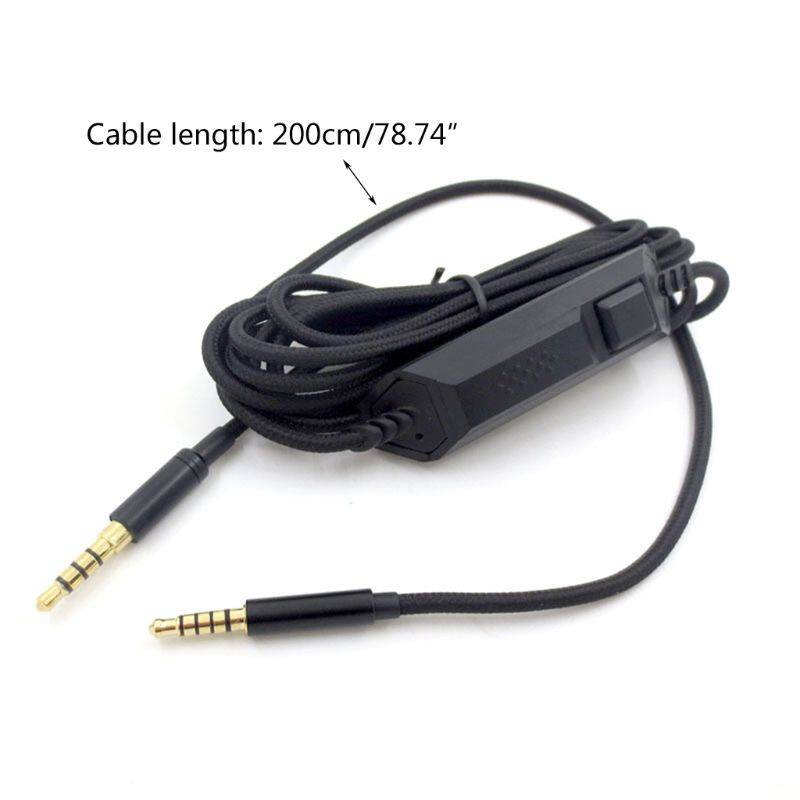 Replacement Audio Cable Headphone Cord Line for Logitech G433 G233/G Pro/G Pro X Headset