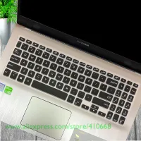 Compatible for Asus Vivobook 15 F512FA F512DA F512F F512 A512 A512FJ A512F X512F FA DA 15.6 Inch Silicone Laptop Keyboard Cover Skin,Black