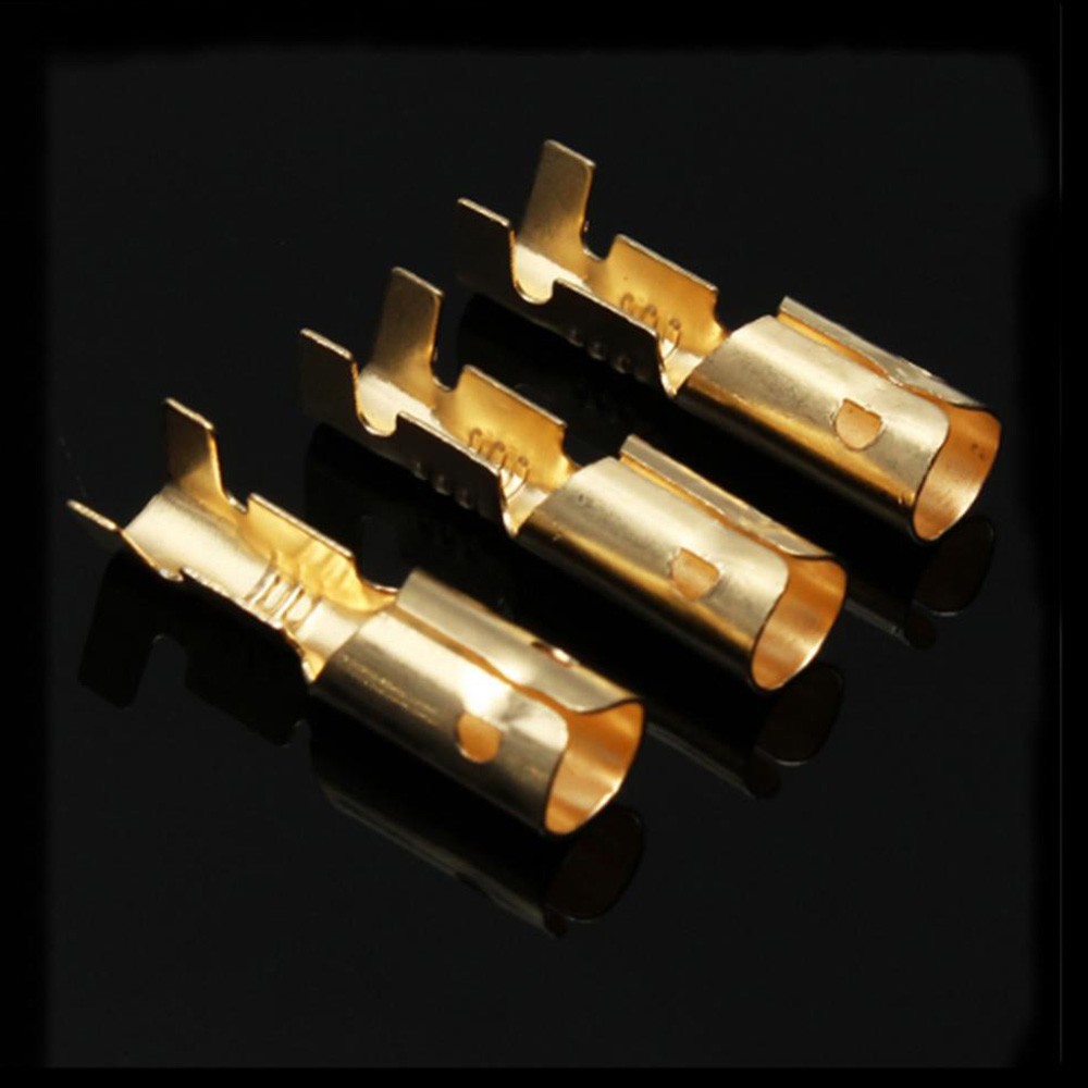 200pcs 3.9mm Male Female Electric Cable Wire Connector Socket Classic Terminal