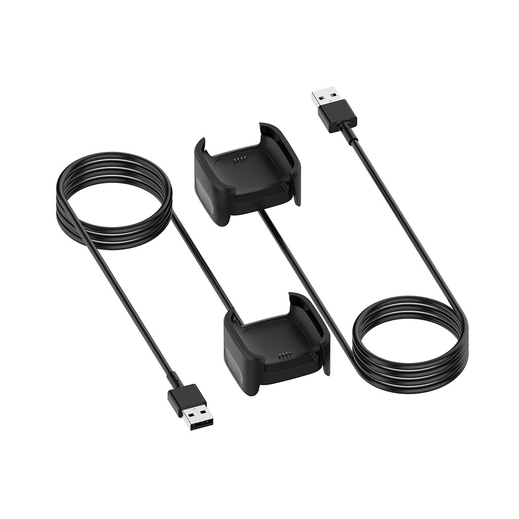 Bộ sạc nhanh cổng USB Cáp đế sạc Giá đỡ điện thoại cho Fitbit Versa 2 cho thông minh W