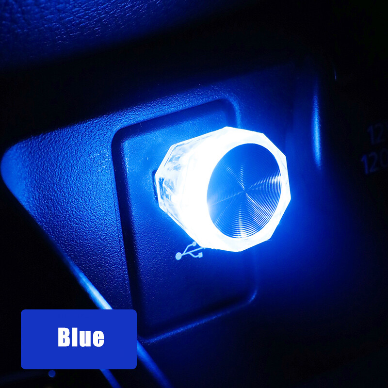 LED Ambient Lamp Car USB Atmosphere Light Mini Small Night Light