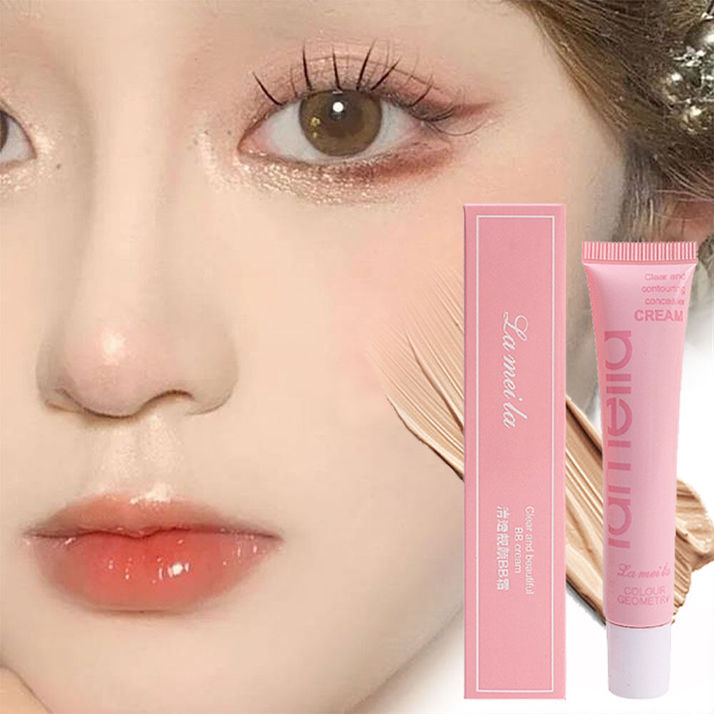 Dorisna Face Base Liquid Foundation Makeup Concealer Waterproof Brighten Whitening Long Lasting BB Cream