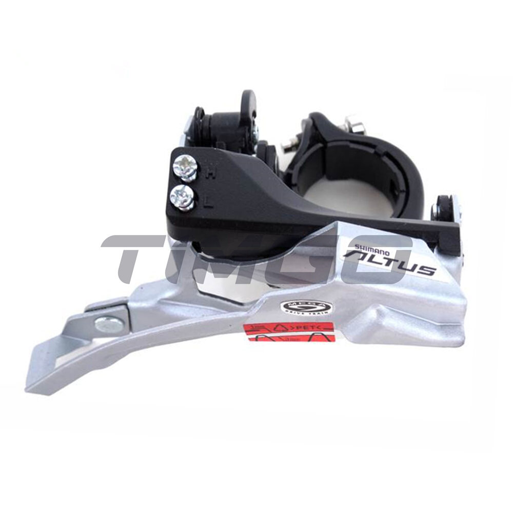 Shimano Altus FD-M370 3x9 Speed MTB Bike Front Derailleur Dual Pull Clamp-on 31.8/34.9mm