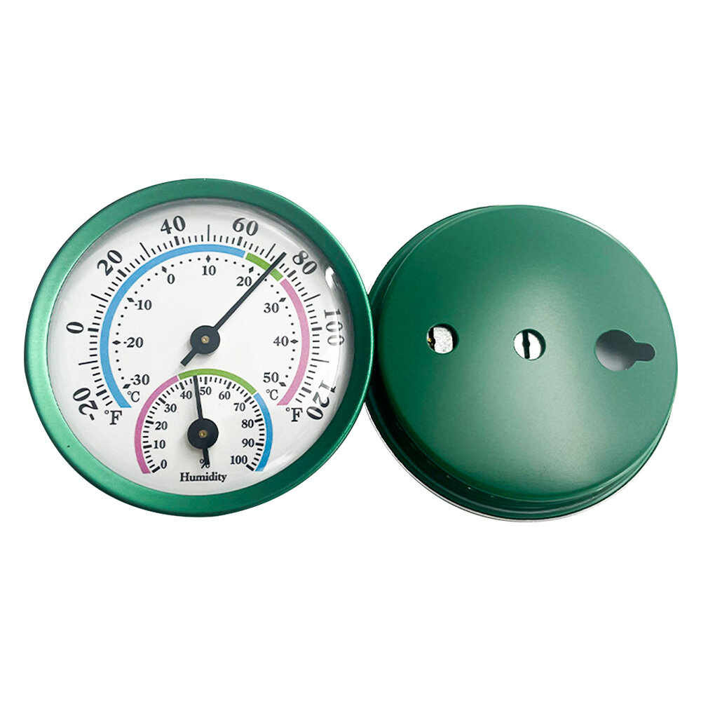 Aideepen Mini Thermometer Hygrometer Indoor Outdoor Thermometer Wireless Temperature Humidity Monitor Gauge for Home Wall Room