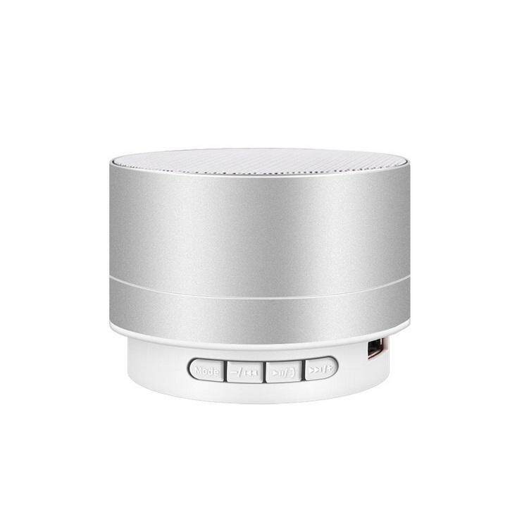 LumiParty Wirelesss LED Phát Sáng Bộ Thu Bluetooth rảnh Tay Nghe Nhạc Kim Loại Loa Bluetooth