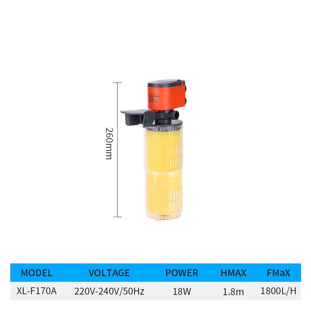 Seven Master Three-in-one fish tank filter for pumping water and oxygen circulation Aquarium silent submersible pump