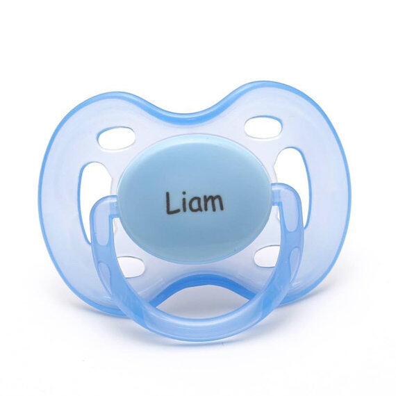 monogram pacifier