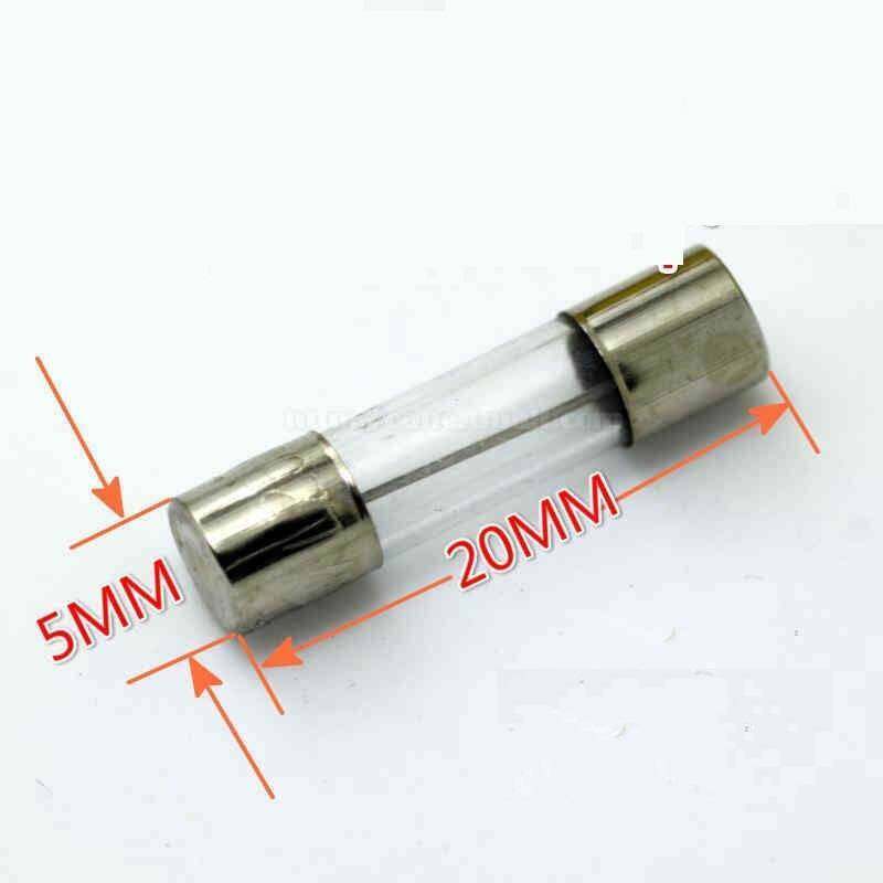 0.1A 100mA 250V Quick Fast Blow Glass Fuses Fuze 5mm×20mm NEW 