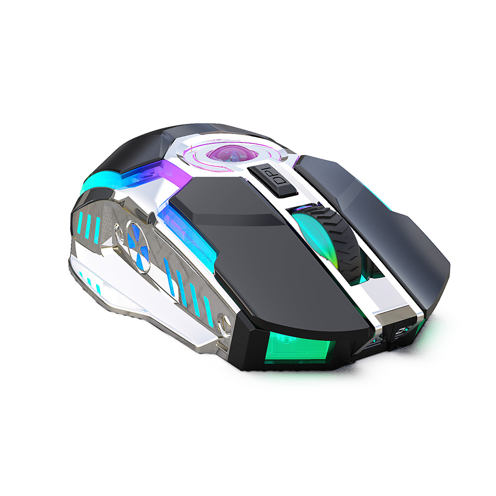 Parrot Computer Mouse Blue Parrot T30ไร้สายชาร์จได้ USB เมาส์คอมพิวเตอร์เมาส์การเล่นเกมที่ ...