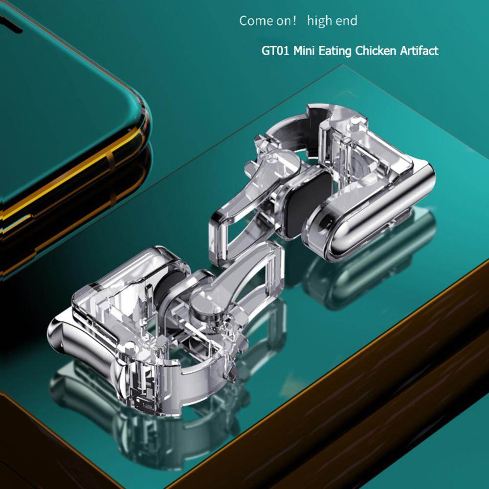 【New Arrival】GT01 PUBG Mobile Phone Trigger Controller Gamepad Fire Button Shooter Joystick