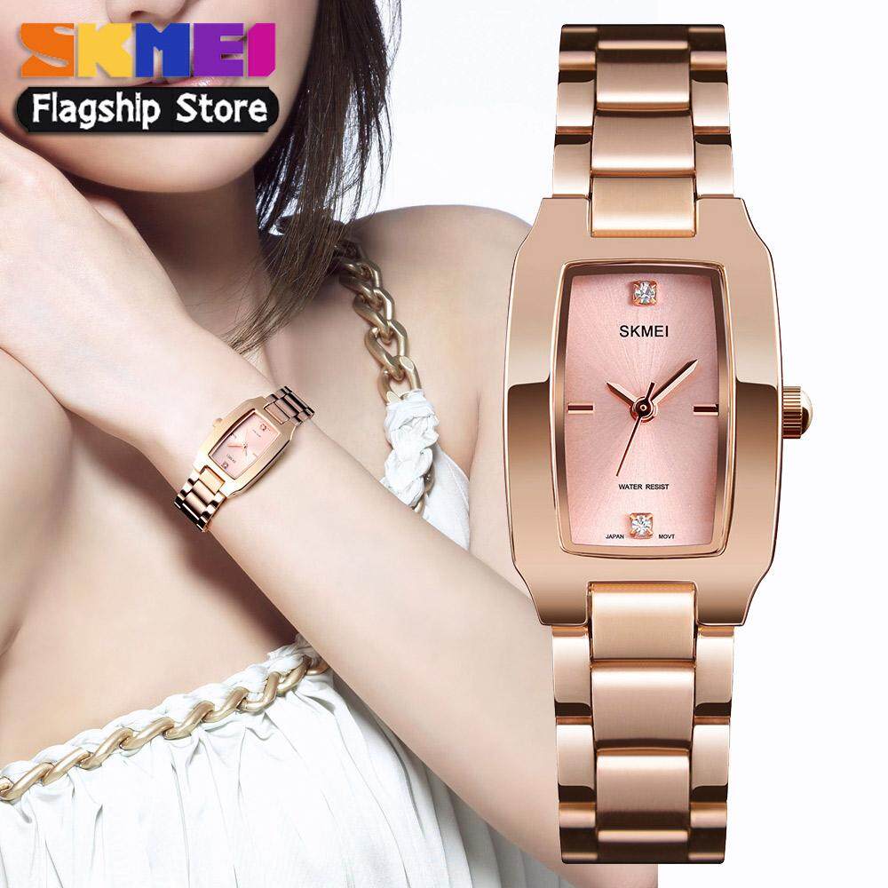 SKMEI Đồng Hồ Nữ Thời trang Casual Đồng hồ chống nước bằng thép không gỉ Quartz Elegant 1400