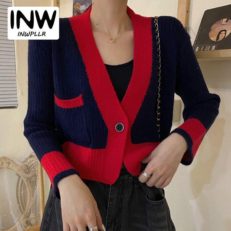 INWPLLR Small Fragrance Style Cardigans 