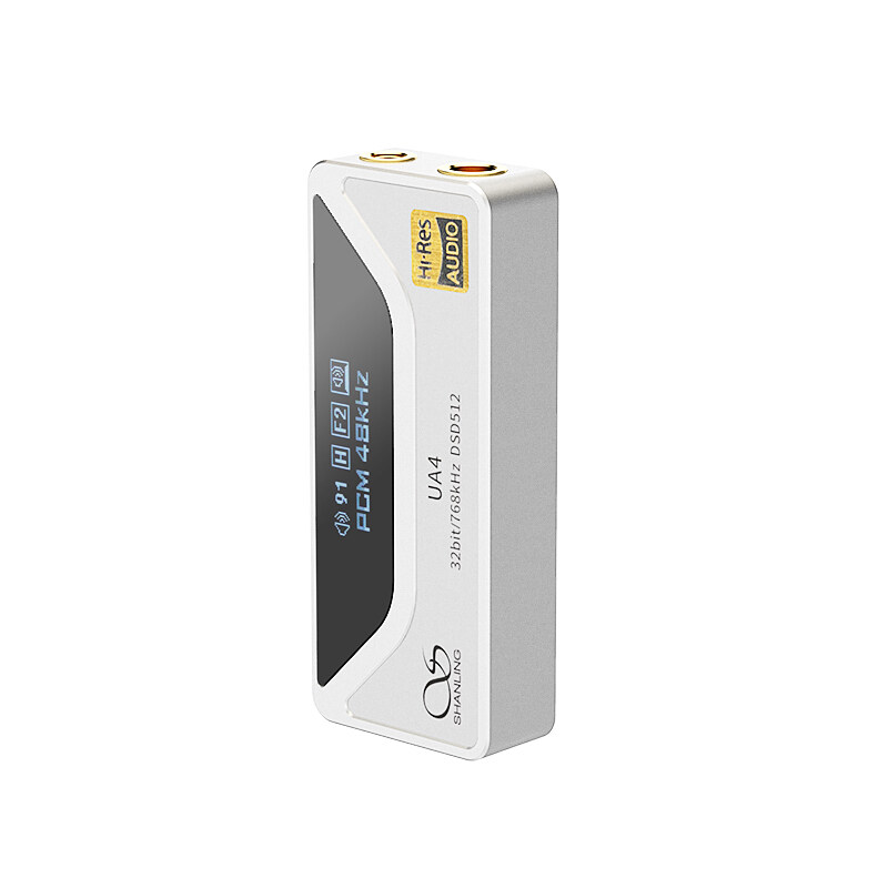Shanling UA4 Portable USB DAC/AMP with Newest ESS DAC, Full screen and