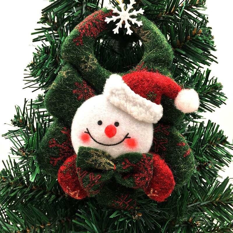 Cute Christmas Dolls Door Hanging Santa Claus Dolls Pendant Christmas Decorations