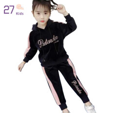 27 Sản Phẩm/Bộ 2 Món Cho Trẻ Em, Bộ Đồ Bé Gái Áo Hoodie Dài Tay Mùa Xuân Và Mùa Thu + Quần Dài Dành Cho Trẻ 4-10 Tuổi