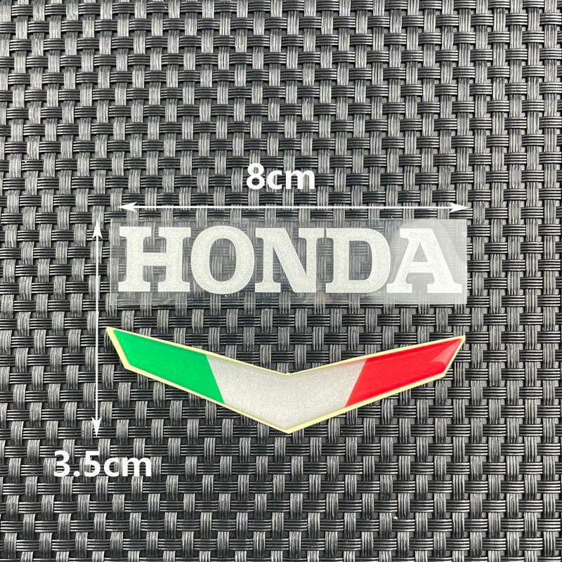 Nhãn Dán Phản Quang Xe Máy 3D Biểu Tượng Kính Chắn Gió Cho Honda