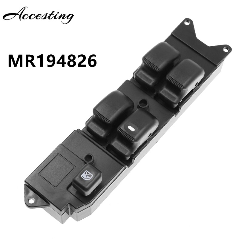 MR194826 Front Driver Side Electric Power Window Master Switch for Mitsubishi Lancer Pajero Galant Outlander