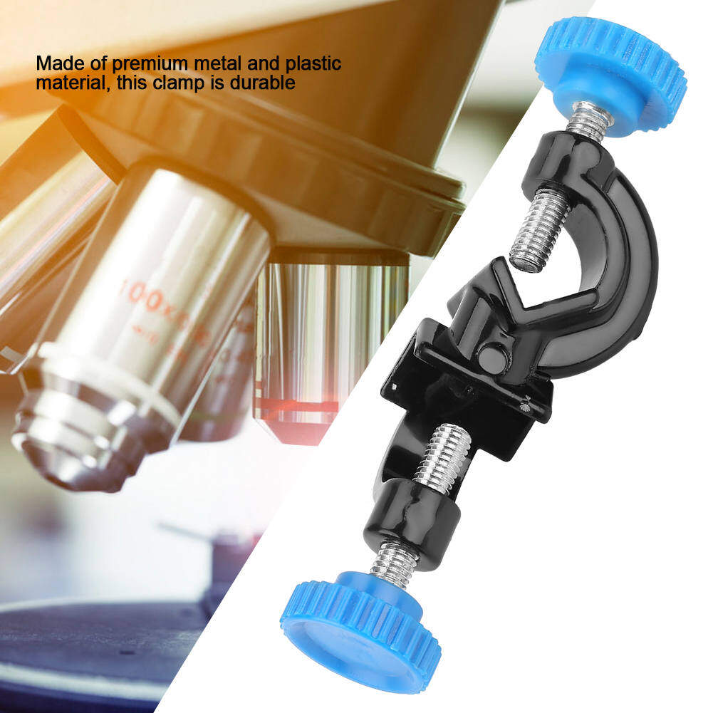 2pcs Large Laboratory Cross Clamp Holder Rod Stand Rack Claw Clip Grip Support