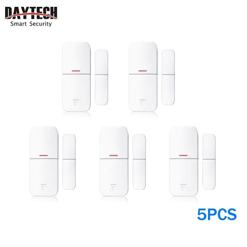 433MHZ Wireless Door Window Magnet Sensor Detector Alarm Home Security System DT