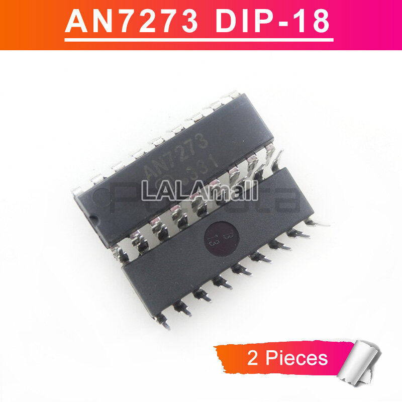 2pcs an7273 dip-18 an 7273 dip18 dip am tuner fm/am if amplifier circuit chip ic