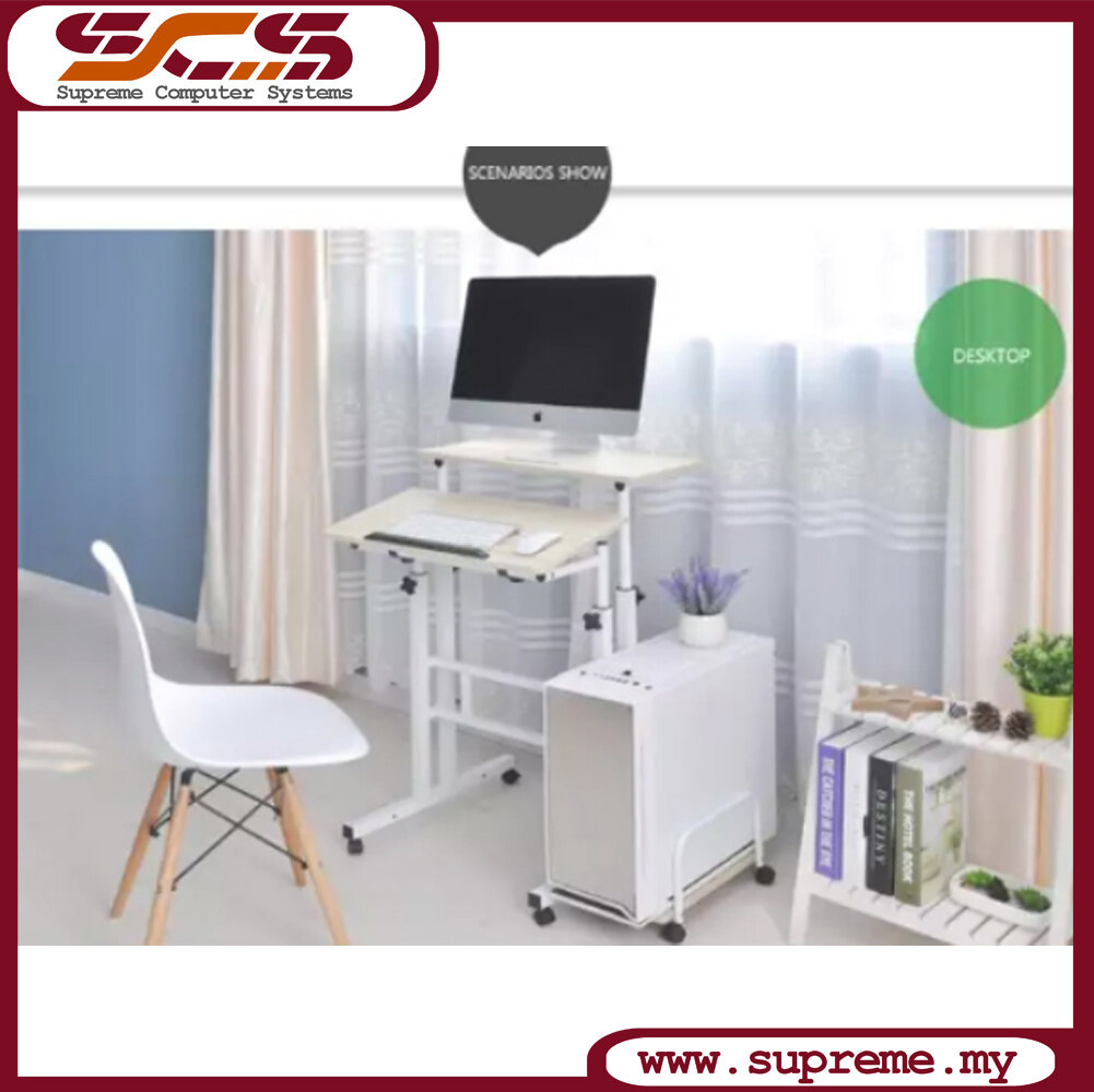 Adjustable Height Computer Table / Adjustable Height Laptop Table