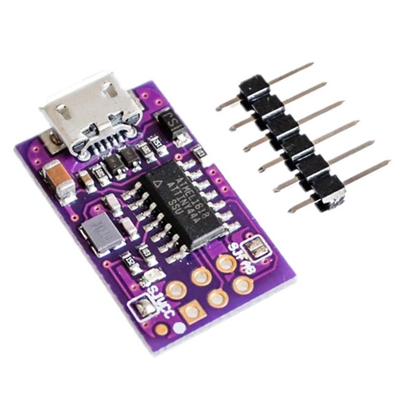 ATTINY44ไมโคร5V ATTiny45 USBTiny AVR ISP ATTiny85โมดูลเขียนโปรแกรม ...