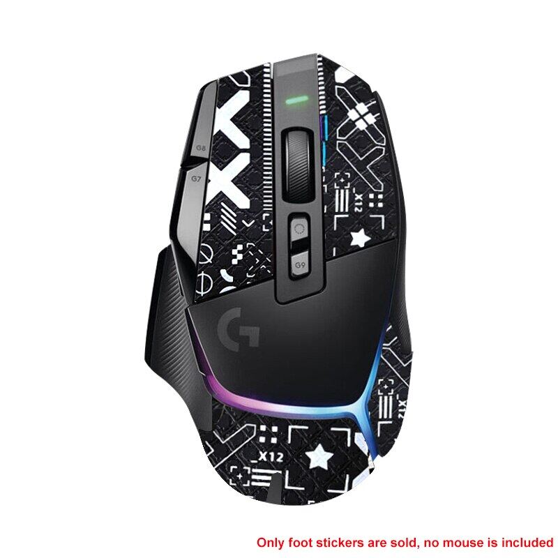 Mouse Non-Slip Sticker Logitech G502 X PLUS Wireless Special Matching Side Sweat-Absorbing Sticker Pubg Lizard Skin Accessories