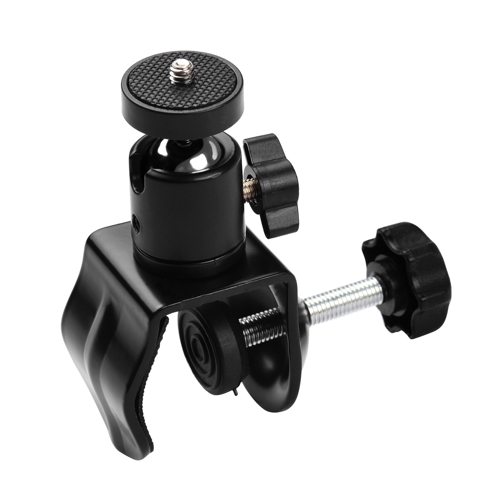 Andoer Siêu Kẹp Gắn Kẹp Cố Định Hình Chữ U, Với Đầu Bi Xoay Được Cho Micro Camera Đèn LED