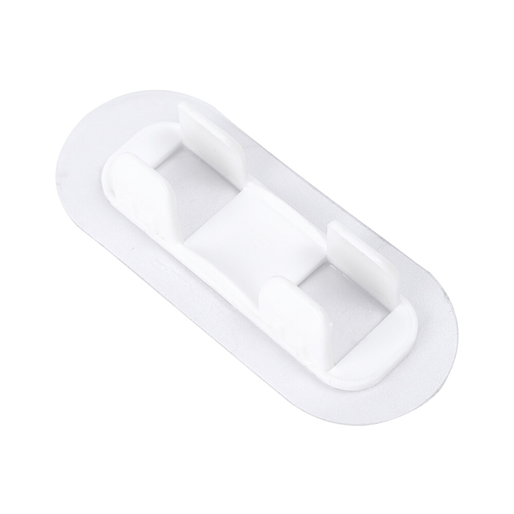 1/2/4Pcs Washing Machine Water Pipe Fixing Clamp Self-Adhesive Pipe Holder Wall Mount 30-38mm Pipe Organizer Bracket Bathroom Hose Clamp