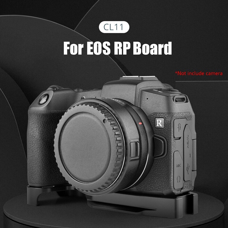 For canon eos rp vertical quick release l plate holder bracket universal 38mm standard ptz for canon eos rp camera