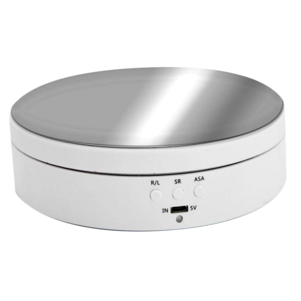 BolehDeals 360 Degree Electric Rotating Display Stand Mirrored Display Turntable