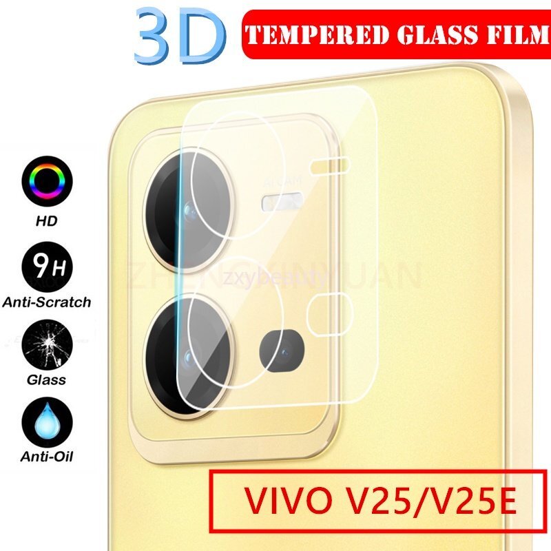 3D Bảo Vệ Ống Kính Máy Ảnh Cho VIVO V25 Pro 5G Kính Trong Suốt Miếng Dán Bảo Vệ Lưng...
