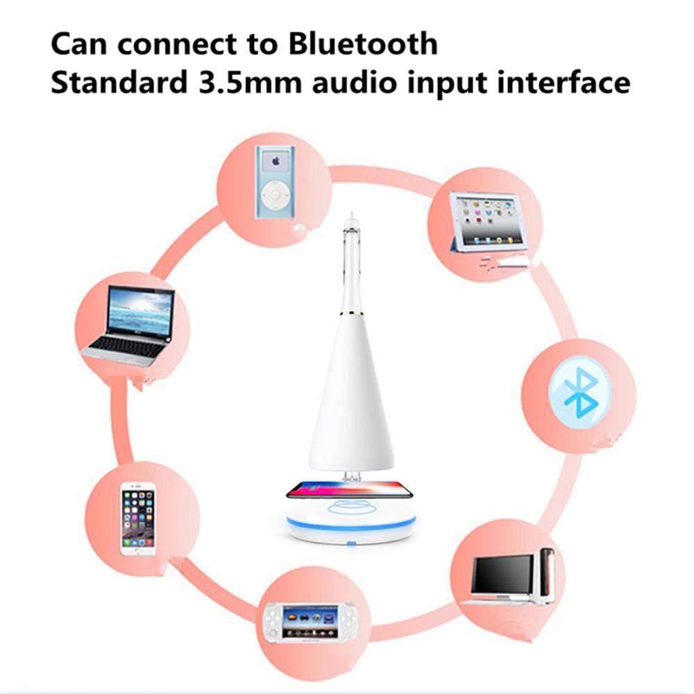 ĐÈN LED Để Bàn với Điều Khiển Cảm Ứng Sạc Không Dây Bluetooth Chức Năng Chiếu Sáng