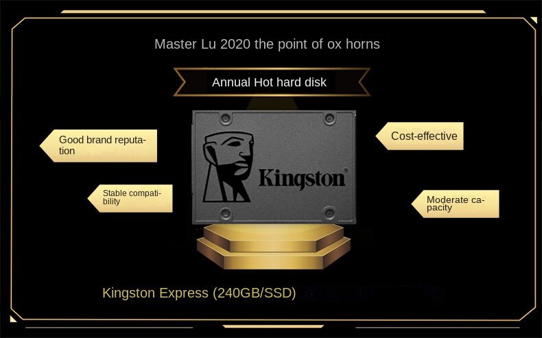 Kingston A400 Solid-State Drive SSD SATA 3 ( 120GB/ 240GB/ 480GB/ 960GB )