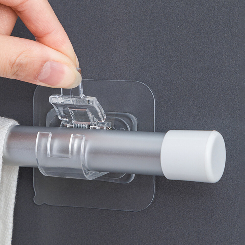 [YOY] Giá Treo Rèm Tự Dính Giá Treo Rèm Kẹp Cố Định