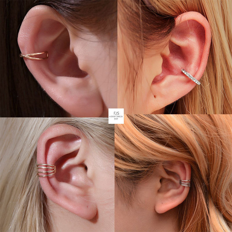 FJSL A Variety Of Styles Of Ear Bone Clips Non-pierced Ear Jewelry Female Earrings Fashion Jewellery IG Hot Item