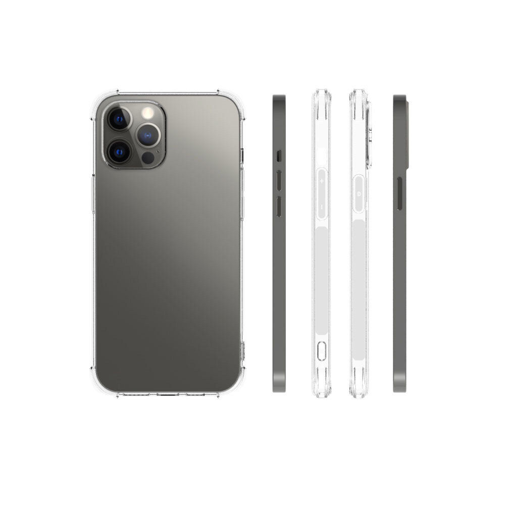 Soft Jelly Case for iPhone12 Mini iPhone 11 Pro Max Clear Transparent Cover iPhone 12 Pro Max Shockproof Shell Skin