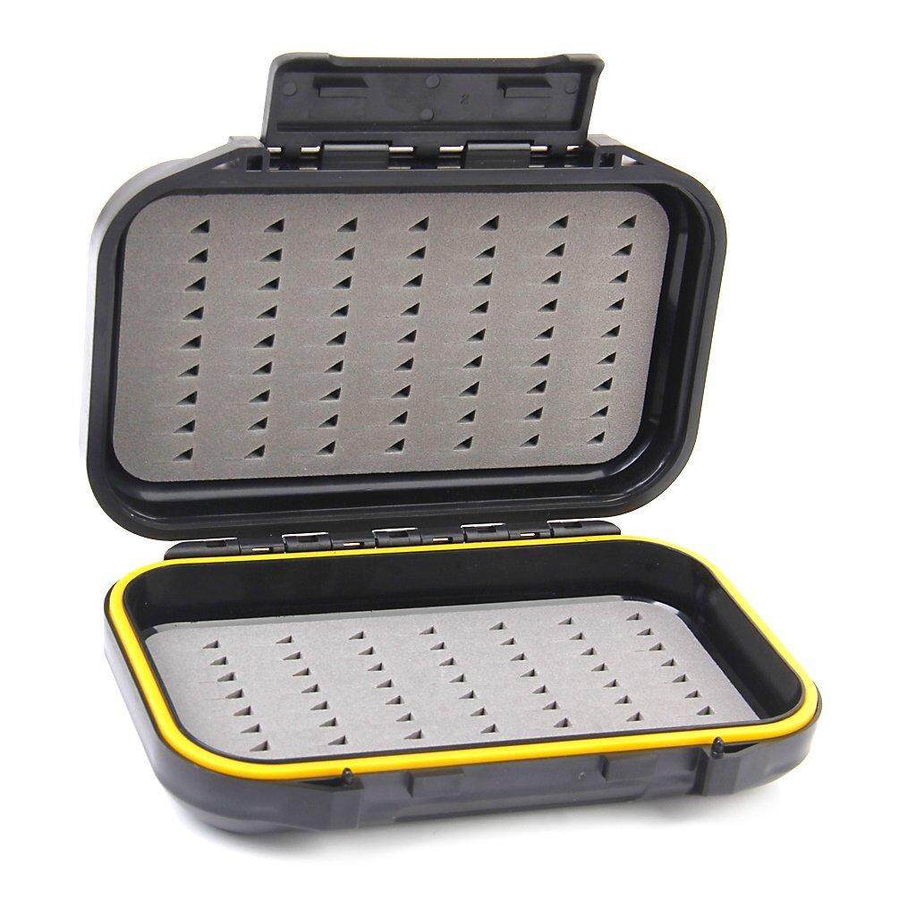 MAXIMUMCATCH Waterproof Dual-Layer Fly Fishing Bait Storage Case Box