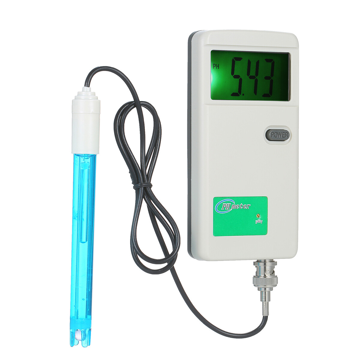 Máy Đo Độ PH Máy Đo Độ PH Cầm Tay Độ Chính Xác Cao Thiết Bị Kiểm Tra Chất Lượng Nước Màn Hình Đèn Nền Cho Phòng Thí Nghiệm Nước Uống Thủy Canh Hồ Bơi Bể Cá PH-3012B Trắng