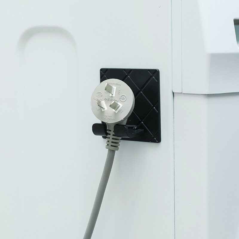 Thợ Săn Trong Mơ, 5 Cái Móc Treo Có Thể Gập Lại Giá Đỡ Dây Gấp Gắn Tường Giá Đựng Phích Cắm An Toàn Chống Ẩm Tự Dính Móc Treo Trong Nhà Bếp 2021
