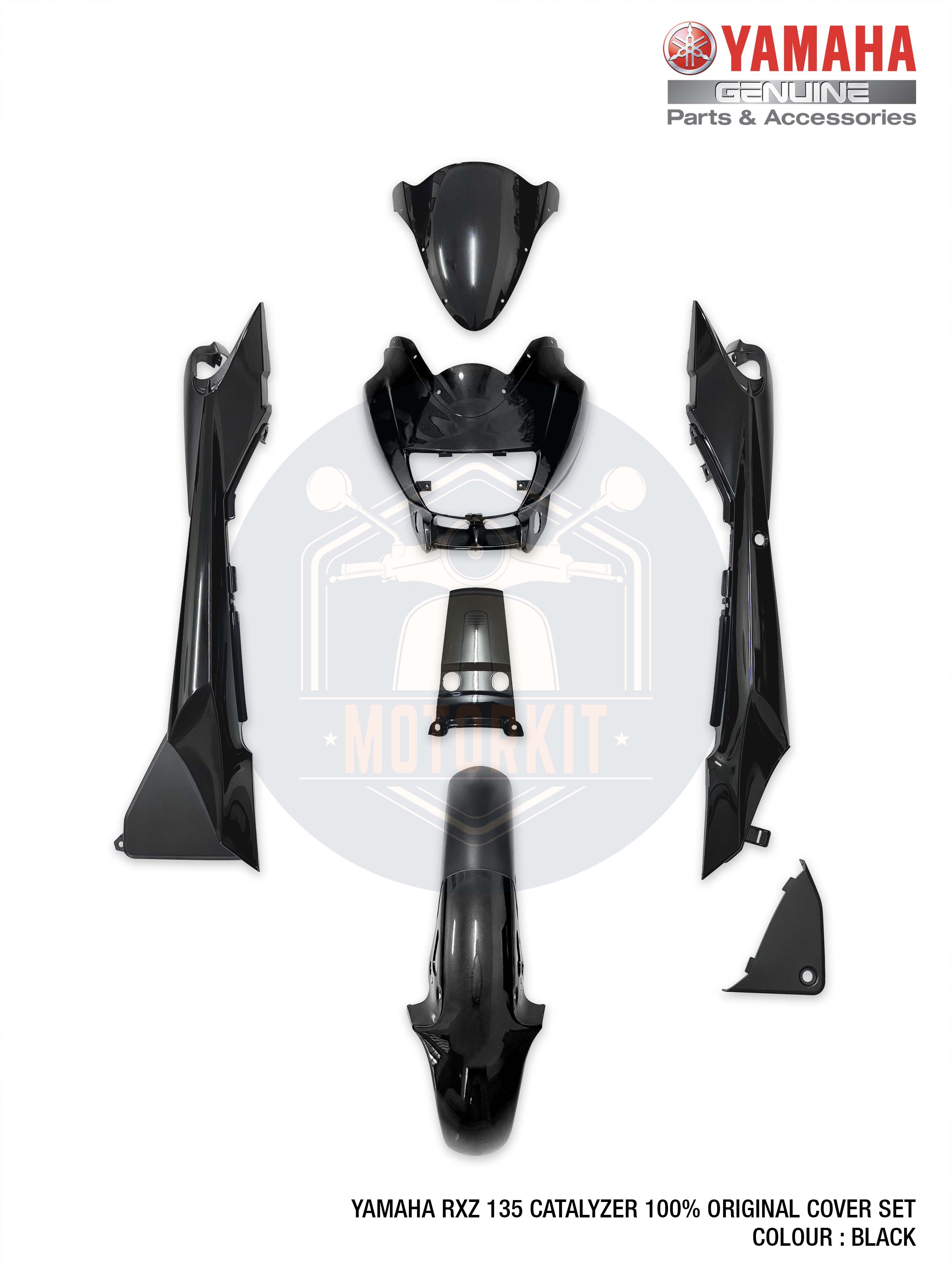 Yamaha rxz hot sale body parts