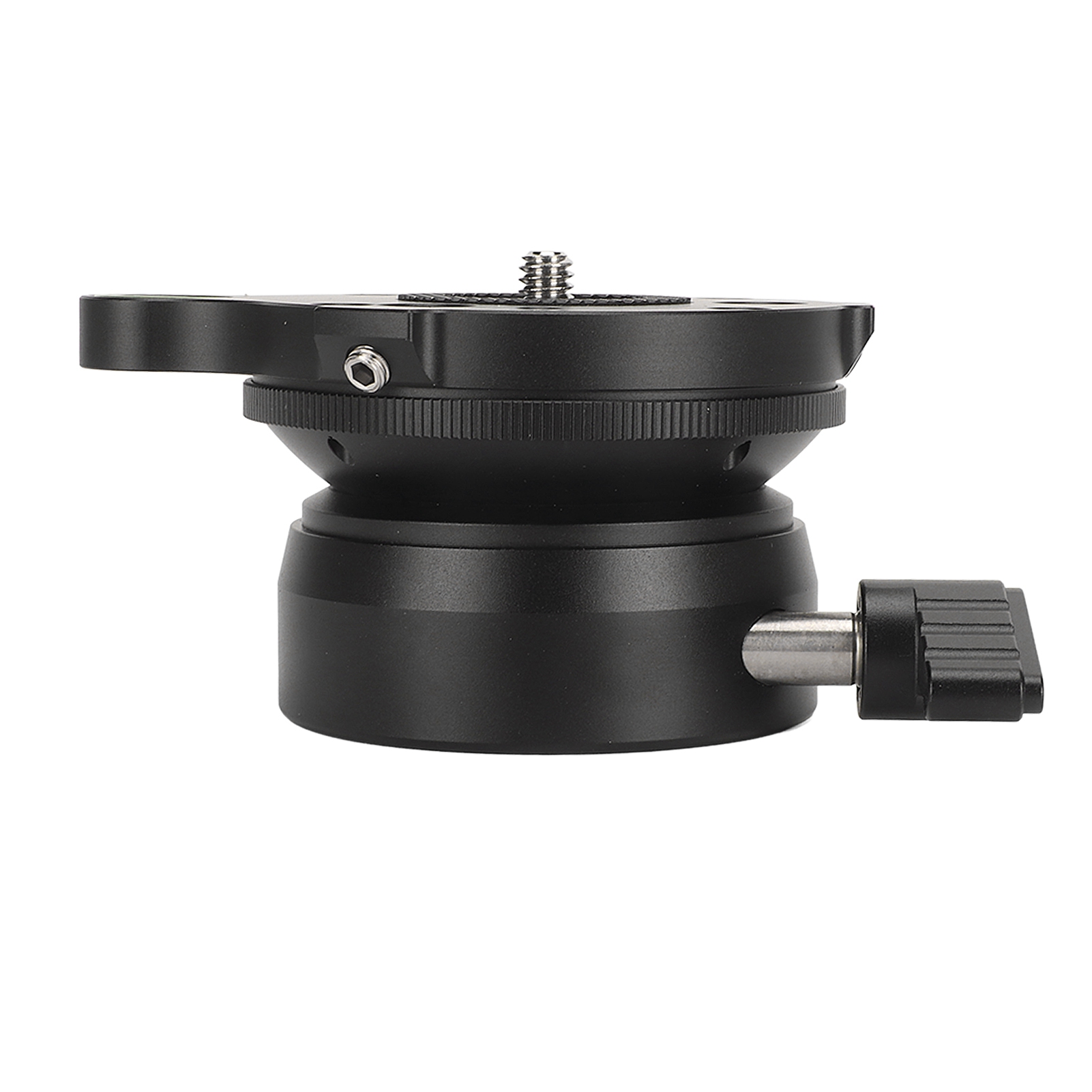 Tripod Head Leveling Base Half Ball Metal 360 Degree Rotating Camera Leveler Tripod Leveling Base for Tripods