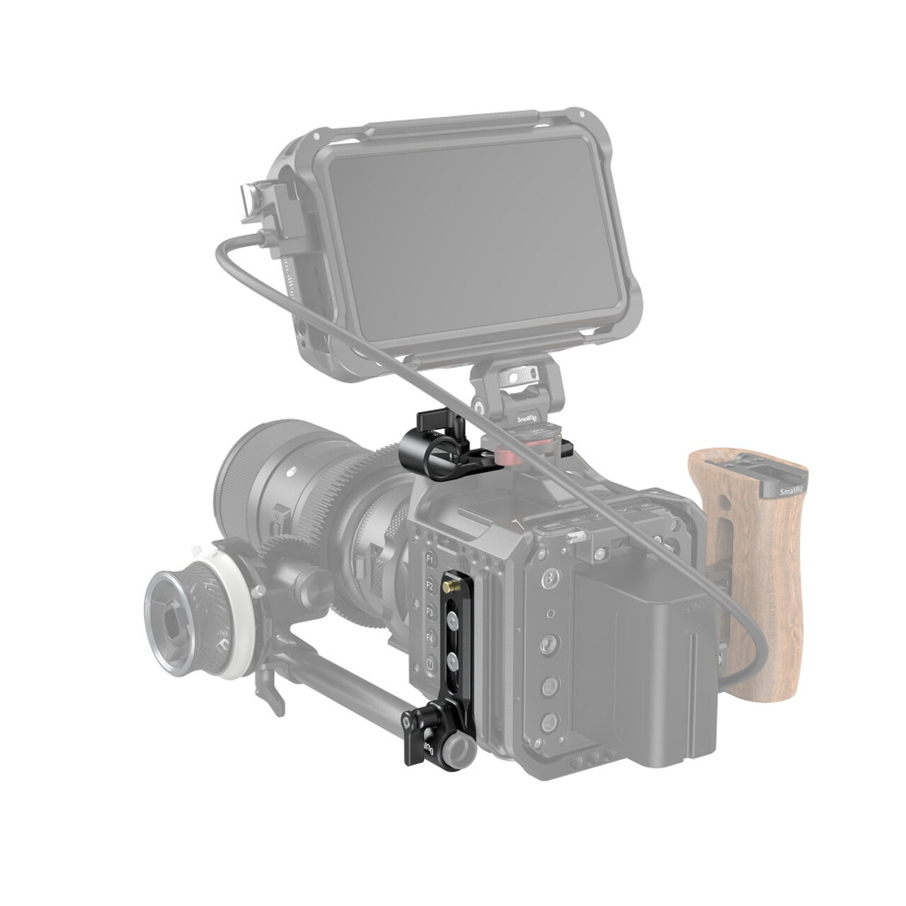 SmallRig Kẹp Thanh Nhỏ (Có Đường Ray NATO) 3011