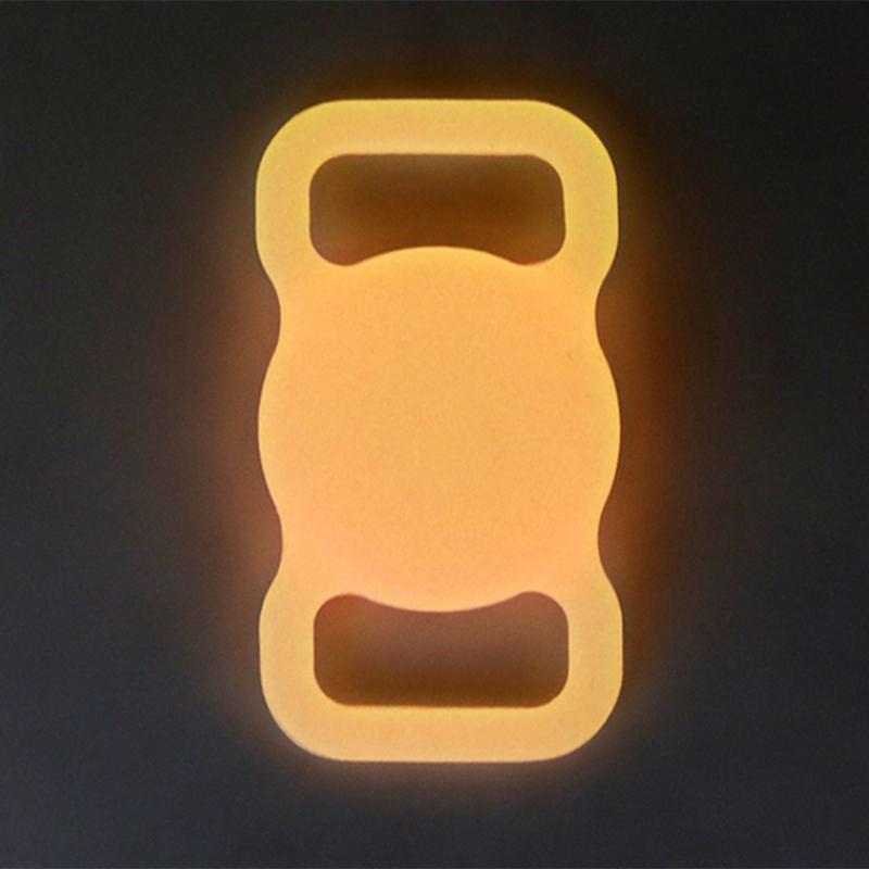 Protective Case for-Apple Airtag 2021 Portable Silicone for Dog Cat Pet Collar Protector Tracker Cover Case for Backpack